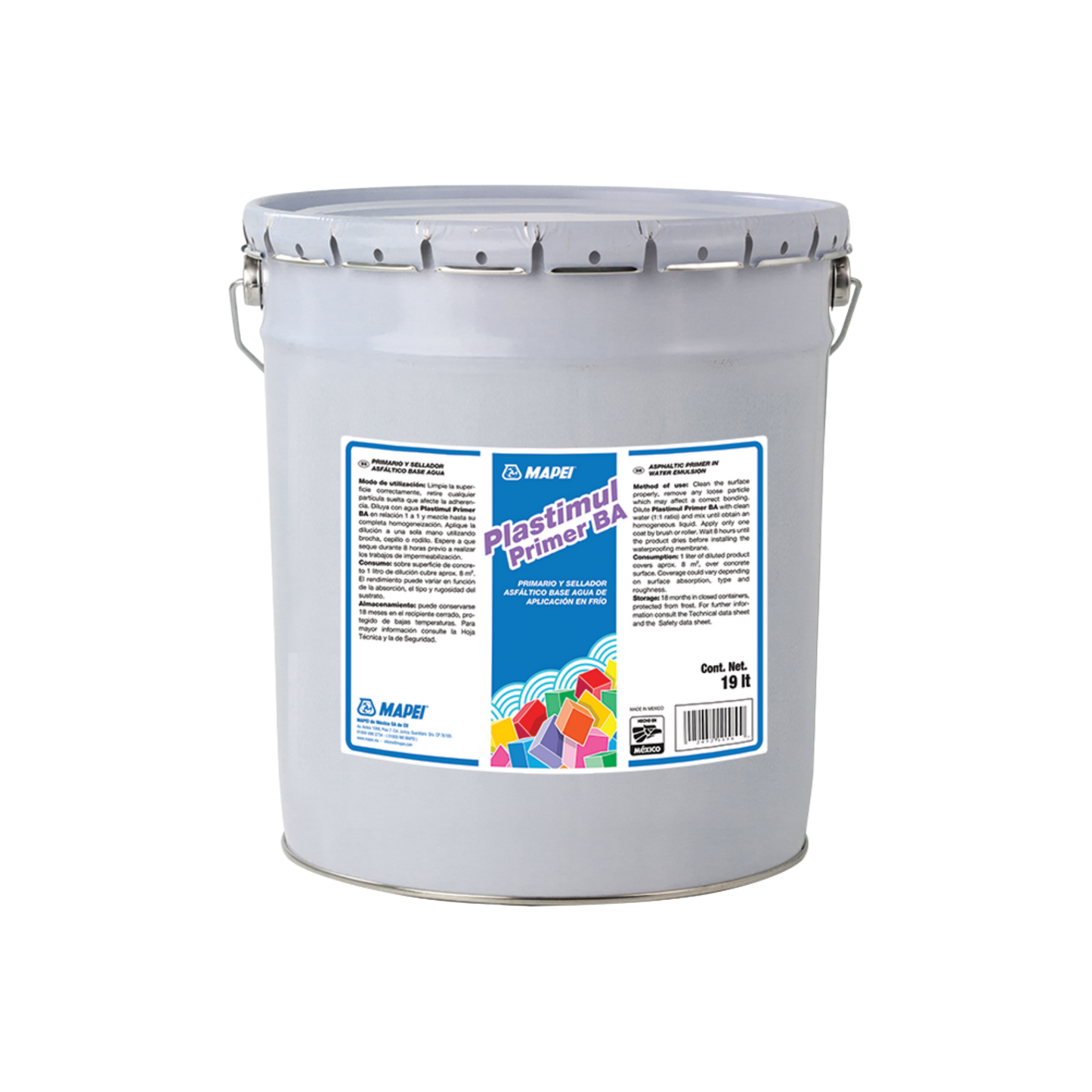 Plastimul Primer imprimador bituminoso sin solventes para preparación de superficies antes de impermeabilizar