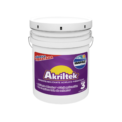 AKRILTEK 3 Fibratado | Cubeta 19 lts