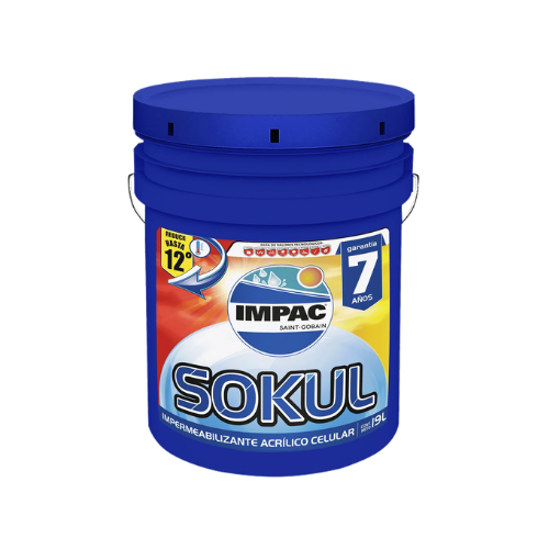 IMPAC SOKUL 7 Terracota | Cubeta 19 lts