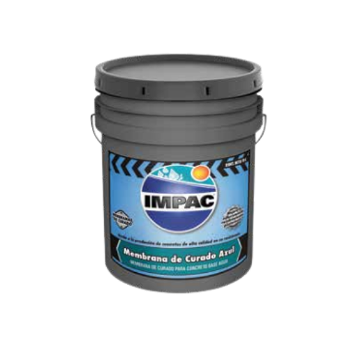 IMPAC Membrana de Curado Pro Azul | Cubeta 19 lts