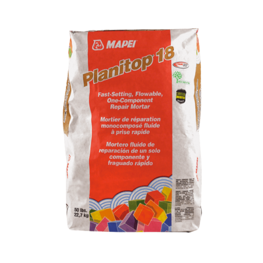 Planitop 18 mortero de reparación de fraguado rápido para concreto horizontal